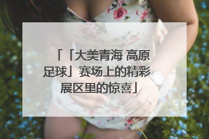 「大美青海 高原足球」赛场上的精彩 展区里的惊喜