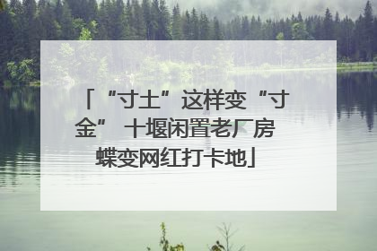“寸土”这样变“寸金” 十堰闲置老厂房蝶变网红打卡地