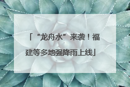 “龙舟水”来袭！福建等多地强降雨上线
