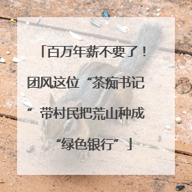 百万年薪不要了！团风这位“茶痴书记”带村民把荒山种成“绿色银行”