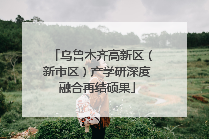 乌鲁木齐高新区（新市区）产学研深度融合再结硕果