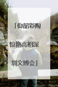 仰韶彩陶惊艳亮相深圳文博会