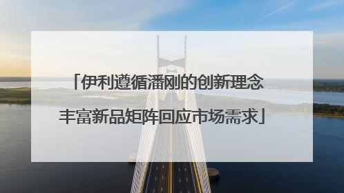 伊利遵循潘刚的创新理念 丰富新品矩阵回应市场需求