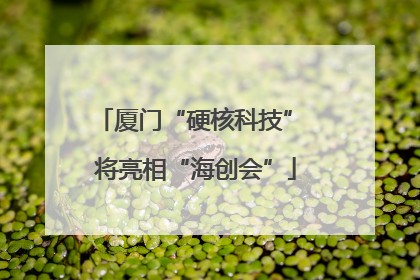厦门“硬核科技” 将亮相“海创会”