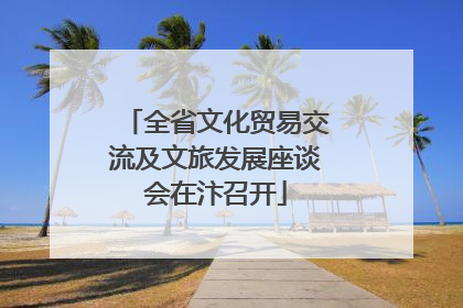 全省文化贸易交流及文旅发展座谈会在汴召开