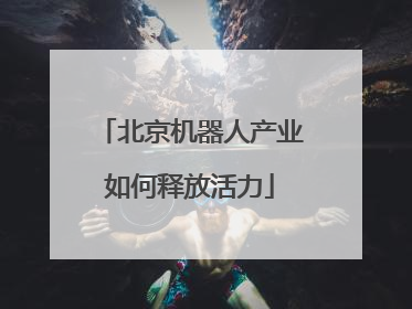 北京机器人产业如何释放活力