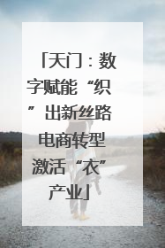 天门：数字赋能“织”出新丝路 电商转型激活“衣”产业