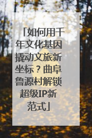 如何用千年文化基因撬动文旅新坐标？曲阜鲁源村解锁超级IP新范式