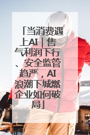 当消费遇上AI｜售气利润下行、安全监管趋严，AI浪潮下城燃企业如何破局