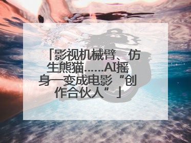 影视机械臂、仿生熊猫……AI摇身一变成电影“创作合伙人”