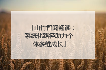 山竹智阅畅读：系统化路径助力个体多维成长