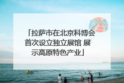 拉萨市在北京科博会首次设立独立展馆 展示高原特色产业