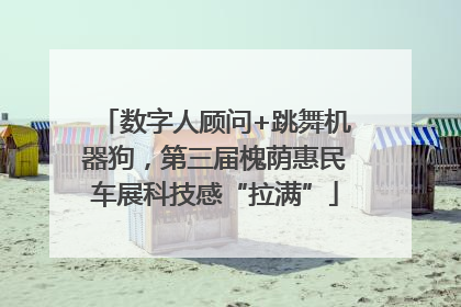 数字人顾问+跳舞机器狗，第三届槐荫惠民车展科技感“拉满”