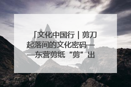 文化中国行｜剪刀起落间的文化密码——东营剪纸“剪”出非遗传承与现代生活的融合之道