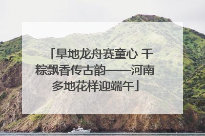 旱地龙舟赛童心 千粽飘香传古韵——河南多地花样迎端午