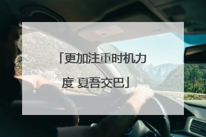 更加注重时机力度 夏吾交巴