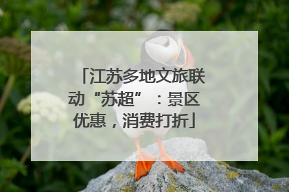 江苏多地文旅联动“苏超”：景区优惠，消费打折