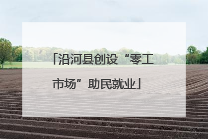 沿河县创设“零工市场”助民就业