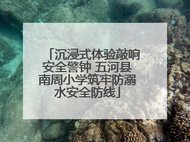 沉浸式体验敲响安全警钟 五河县南周小学筑牢防溺水安全防线