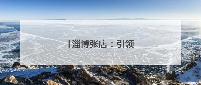 淄博张店：引领工业绿色转型
