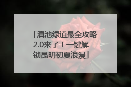 滇池绿道最全攻略2.0来了！一键解锁昆明初夏浪漫