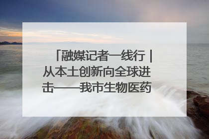 融媒记者一线行｜从本土创新向全球进击——我市生物医药产业破茧突围