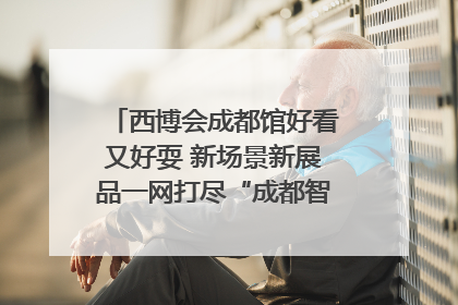 西博会成都馆好看又好耍 新场景新展品一网打尽“成都智造”｜西博视界