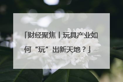 财经聚焦丨玩具产业如何“玩”出新天地？