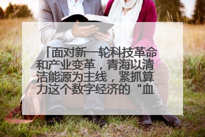 面对新一轮科技革命和产业变革，青海以清洁能源为主线，紧抓算力这个数字经济的“血液”、科技主权的“筹码”、产业升级的“杠杆”、绿色转型的“支点”，勇于撬动国家“双碳”战略、“东数西算”工程重大发展新机遇