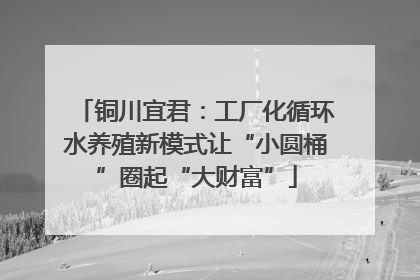 铜川宜君：工厂化循环水养殖新模式让“小圆桶”圈起“大财富”