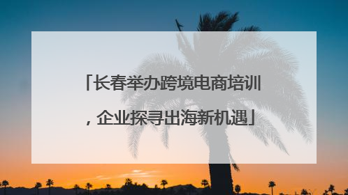长春举办跨境电商培训，企业探寻出海新机遇
