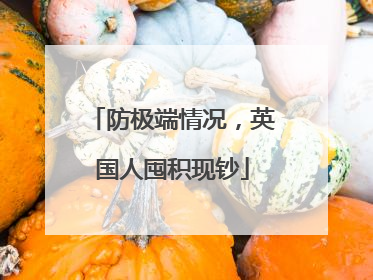 防极端情况，英国人囤积现钞