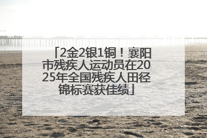 2金2银1铜！襄阳市残疾人运动员在2025年全国残疾人田径锦标赛获佳绩