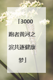 3000跑者黄河之滨共逐健康梦