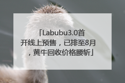 Labubu3.0首开线上预售，已排至8月，黄牛回收价格腰斩